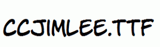 CCJimLee.ttf