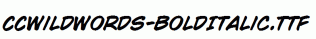 CCWildWords-BoldItalic.ttf