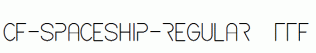 CF-Spaceship-Regular.ttf