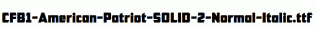 CFB1-American-Patriot-SOLID-2-Normal-Italic.ttf