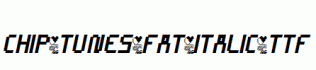 CHIP-TUNES-Fat-Italic.ttf