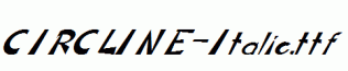 CIRCLINE-Italic.ttf