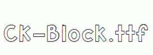 CK-Block.ttf