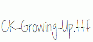 CK-Growing-Up.ttf