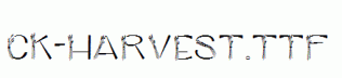 CK-Harvest.ttf