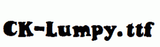 CK-Lumpy.ttf