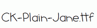 CK-Plain-Jane.ttf