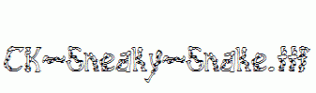 CK-Sneaky-Snake.ttf