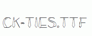 CK-Ties.ttf