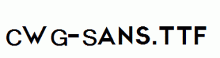 CWG-Sans.ttf