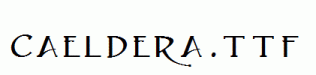 Caeldera.ttf