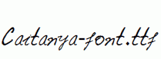 Caitanya-font.ttf