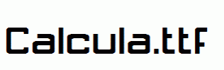 Calcula.ttf