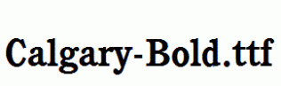 Calgary-Bold.ttf