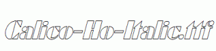 Calico-Ho-Italic.ttf