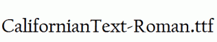 CalifornianText-Roman.ttf