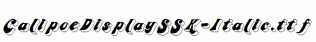 CalipoeDisplaySSK-Italic.ttf