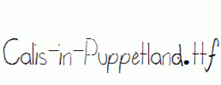 Calis-in-Puppetland.ttf