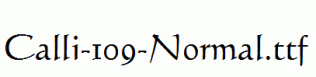 Calli-109-Normal.ttf