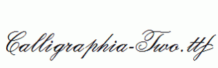 Calligraphia-Two.ttf