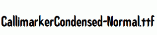 CallimarkerCondensed-Normal.ttf
