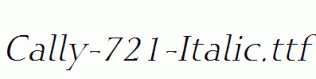 Cally-721-Italic.ttf