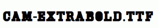 Cam-ExtraBold.ttf