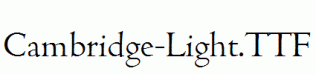 Cambridge-Light.ttf
