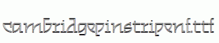 CambridgePinstripeNF.ttf