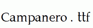 Campanero.ttf