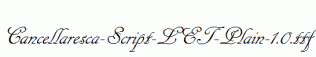 Cancellaresca-Script-LET-Plain-1.0.ttf