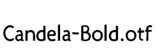 Candela-Bold.otf