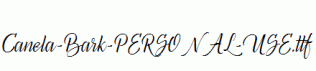 Canela-Bark-PERSONAL-USE.ttf