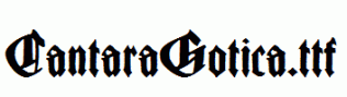 CantaraGotica.ttf