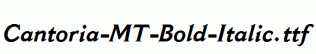 Cantoria-MT-Bold-Italic.ttf