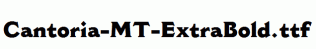 Cantoria-MT-ExtraBold.ttf