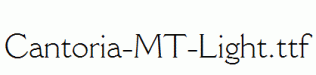 Cantoria-MT-Light.ttf