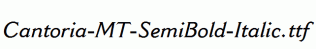 Cantoria-MT-SemiBold-Italic.ttf