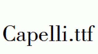 Capelli.ttf