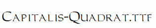 Capitalis-Quadrat.ttf