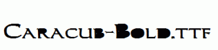 Caracub-Bold.ttf