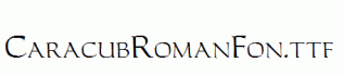 CaracubRomanFon.ttf