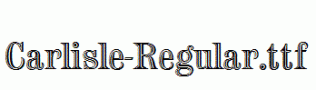 Carlisle-Regular.ttf