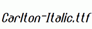 Carlton-Italic.ttf