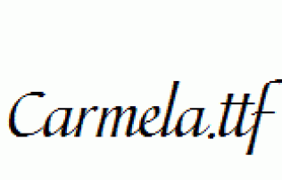 Carmela.ttf