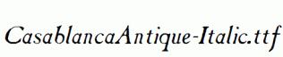 CasablancaAntique-Italic.ttf