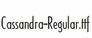 Cassandra-Regular.ttf