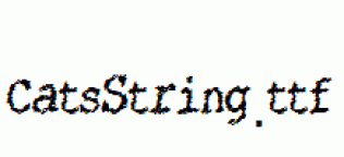 CatsString.ttf