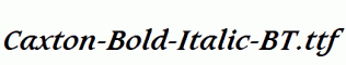 Caxton-Bold-Italic-BT.ttf