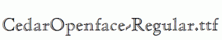 CedarOpenface-Regular.ttf